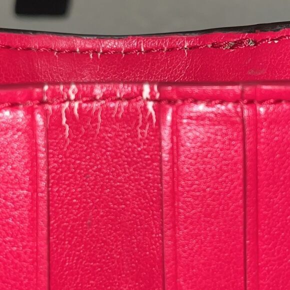 Coach Small Wallet in Signature Canvas Print & Colourblock - Picture 12 of 15